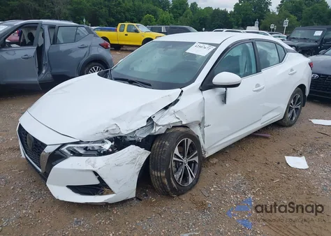 2021 Nissan Sentra Sv Xtronic Cvt из США, поврежденный, VIN 3N1AB8CV1MY307311